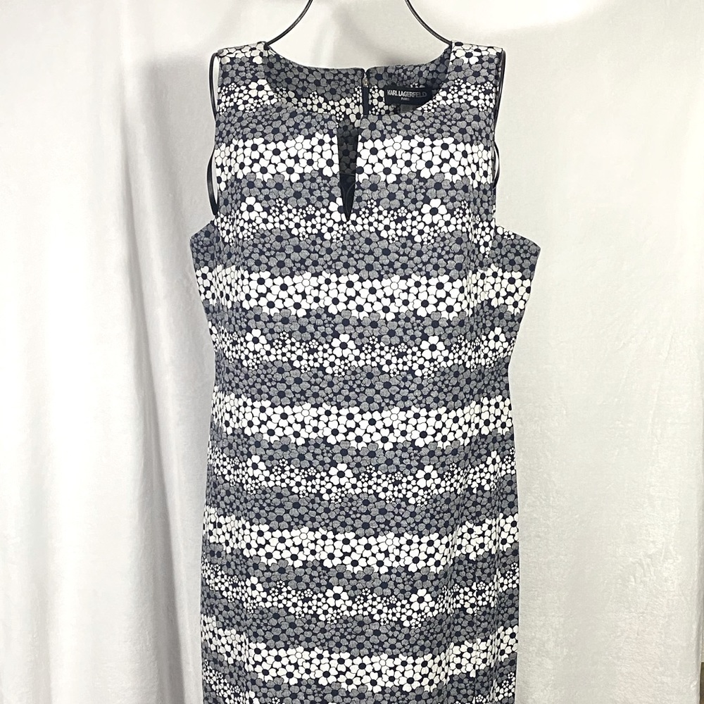 NWOT Karl Lagerfeld París floral dress size 10